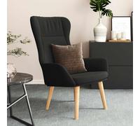 vidaXL Chaise de relaxation - Noir