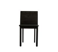 Chaise de Salle à Manger 101 Copenhagen Brutus Slim Coffee Noir/Chêne