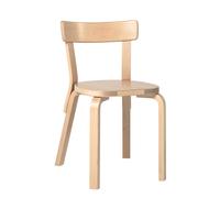 ARTEK chaise CHAIR 69 (Betulla wild naturale laccato opaco - Bois courbé et contreplaqué)
