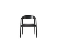 Chaise de Salle à Manger AC2 d', Chêne Fumé/ Noir