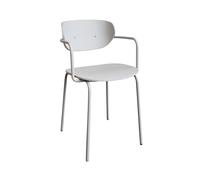 Chaise de Salle à Manger Arch Gris Clair