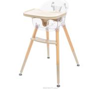 Chaise de salle à manger Baby Mix Ingrid en bois beige