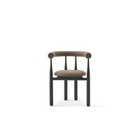 Chaise de Salle à Manger Bukowski Noir/laineuse Plus 1008