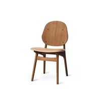 Chaise de Salle à Manger Chaleureuse et Noble en Teck, Chêne et Soavé