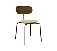 Chaise de Salle à Manger Curious Chêne Fumé/ Noir/Été Brillant