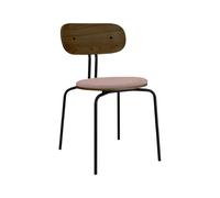 Chaise de Salle à Manger Curious Chêne Fumé/ Noir/Rose Pierre