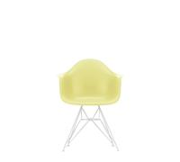 Chaise de Salle à Manger Eames Plastic RE DAR Citron/ Blanc