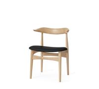 Chaise de Salle à Manger en Corne de Vache Style Nordique Chaleureux, chêne/Prescott 207