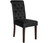 Chaise de salle à manger en velours Lisburn