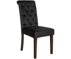 Chaise de salle à manger en velours Lisburn