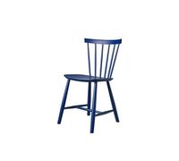 Chaise de Salle à Manger FDB Møbler J46 Bleu Foncé