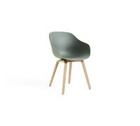 Chaise de Salle à Manger HAY AAC222 Chêne/Vert D'automne