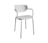 Chaise de Salle à Manger Hübsch Arch Gris Clair