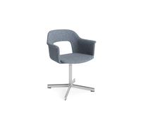 Chaise de Salle à Manger Layout 234 avec Accoudoirs et Pivotante Vanir 733/ Aluminium
