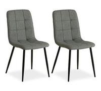 Homestyle4u Lot de 2 chaises salle à manger