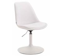 Chaise de salle à manger Maverick en similicuir - Blanc - CLP - Confortable - Design - Intérieur