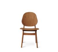 Chaise de Salle à Manger Nordique Chaleureuse et Noble en Teck et Chêne