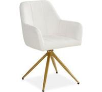 Chaise rembourrée Bou eige | unité | pivotant | avec accoudoirs | Cuisine Salle à manger Bureau