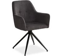 Chaise de salle à manger oeuf moderne gris Gris G