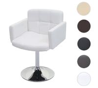Lot de 6 chaise GENERIQUE interieur non pliable H. 80 cm en metal Blanc