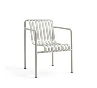 HAY Chaise de salle à manger Palissade avec accoudoirs Gris ciel