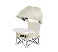 Chaise De Salle À Manger Pliante Pour Enfant - Unité De Siège Pliable Compacte, Chaise De Repas D'extérieur Portable, Système De Plateau D'alimentation Amovible, Configuration De Siège Réglable Avec A