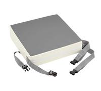 Chaise de salle à manger pour enfant - Siège rehausseur portable pour avec siège surélevé - Coussin réglable en cuir synthétique pour chaises de cuisine, accessoires de voyage et d'étudiants