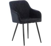 Chaise clp H. 84 cm non pliable interieur en metal noir Noir G