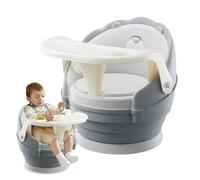 Chaise de salle à manger rotative pour tout-petits, chaise de salle à manger rotative pour motif lions de dessin animé, voix mignonne, rotation à 360° , amovible pour filles
