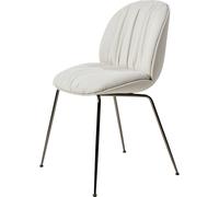 Chaise de Salle à Manger Souple Beetle Chrome Noir/ Reales/Limonta 001
