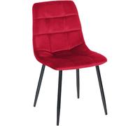 Chaise de salle à manger velours Tilde