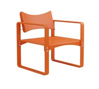 Chaise de Salle à Manger Verpan Série 270 F avec Accoudoirs Orange