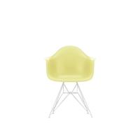 Chaise de Salle à Manger Vitra Eames Plastic RE DAR Citron/ Blanc