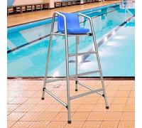 Chaise de sauvetage robuste en acier inoxydable pour piscine, plage, parc aquatique, design robuste, résistant aux intempéries, idéal pour les loisirs aquatiques et la surveillance