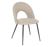Chaise ""Raven"" beige - Atmosphera Créateur d'intérieur