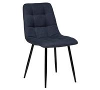 Atmosphera - Chaise Sirac - Gris Anthracite - Pieds métal Noir