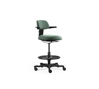 TOP WORK 40 - Chaise de travail Noir/Vert