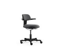 WORK 40 - Chaise de travail Noir/Gris Foncé