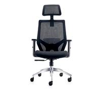 URBAN FACTORY Fauteuil ergonomique Ergo (Noir)