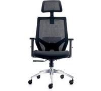 URBAN FACTORY Fauteuil ergonomique Ergo (Noir)