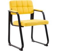Chaise de visiteur Canada B similicuir , Jaune Jaune G
