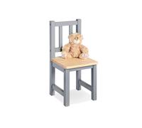 Chaise d'enfant 'Fenna', gris/naturel