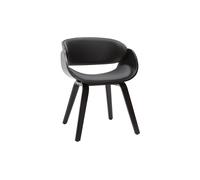 Chaise design noire BENT