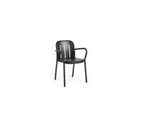 Chaise Deville avec Accoudoirs Anthracite