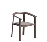 Chaise d'extérieur empilable Erice en aluminium et corde marron
