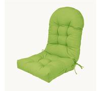 Chaise d'extérieur - Fauteuil de jardin confortable - Matériau résistant à l'eau - 50x42 cm - 71x50 cm - Vert