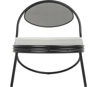 Chaise D'extérieur GUBI Copacabana Noir Mat/Leslie Stripe 020
