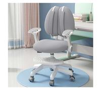Chaise d'ordinateur Chaise de bureau for enfants, chaise ergonomique, for , réglable en hauteur, for adolescents pleine croissance for la maison/école/bureau Chaises de bureau de direction(Grigio)