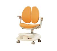 Chaise d'ordinateur Chaise de bureau for enfants, chaise réglable en hauteur, ergonomique, d'étude for , chaises d'étudiants pivotantes maille for 4 à 12 ans Chaises de bureau de direction(Orange)