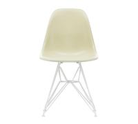 Chaise Eames Fiberglass DSR structure blanc white powder-coated eiffel tower base